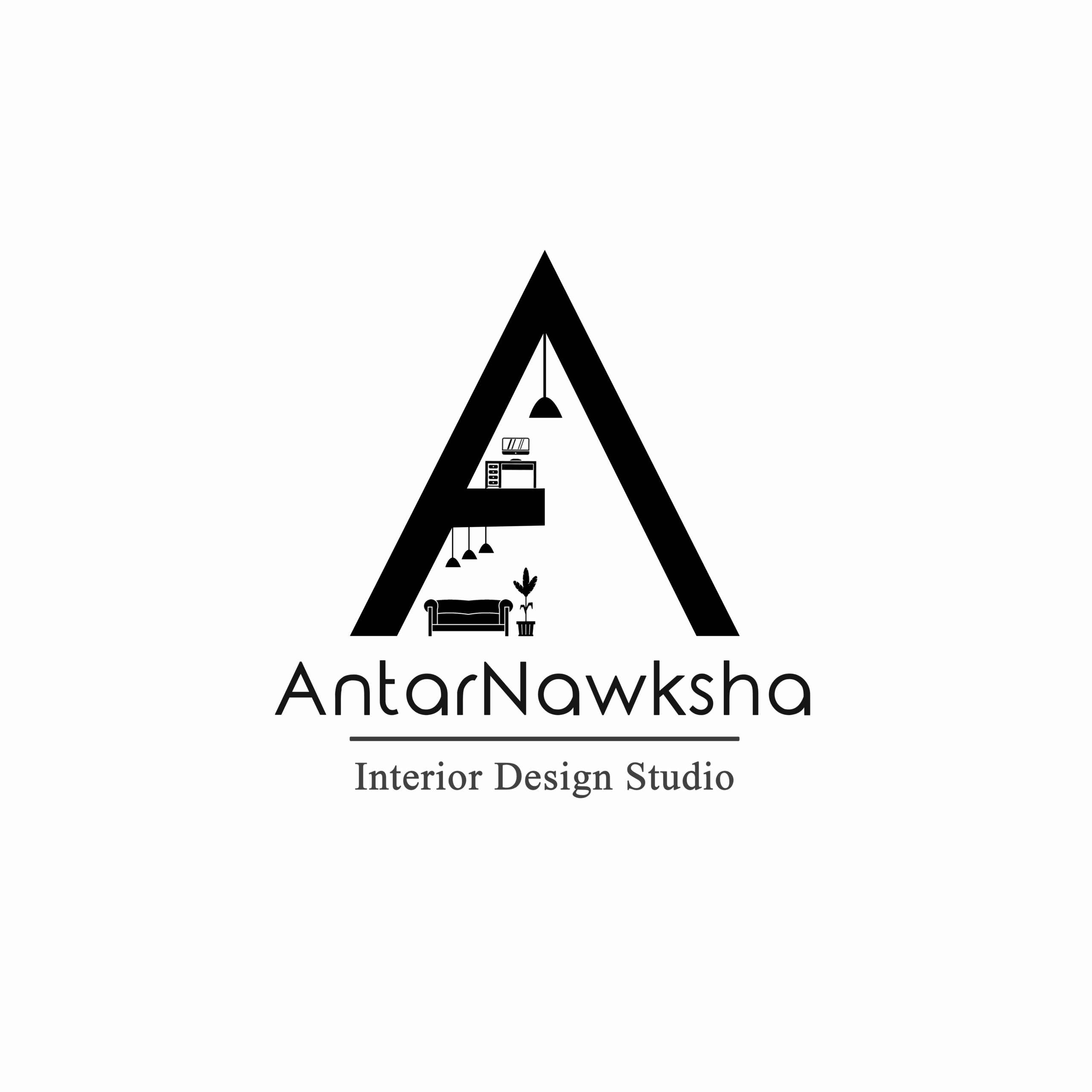 antarnawksha logo, interior design,